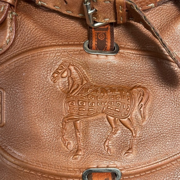 Authentic Copper Fendi Villa Borghese Selleria Bag - Picture 3 of 11